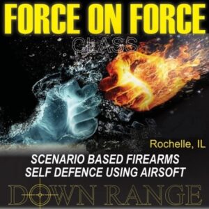 Force on Force scenario-based firearms training graphic