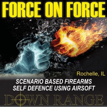 Force on Force scenario-based firearms training graphic